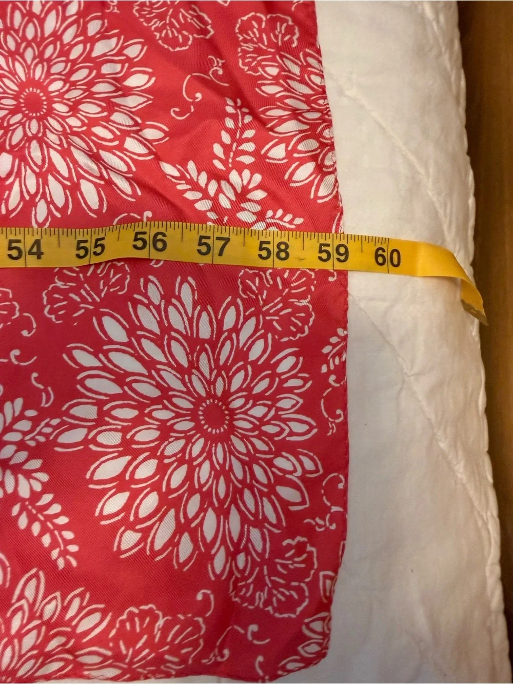 Floral Print Pink/Salmon Scarf
